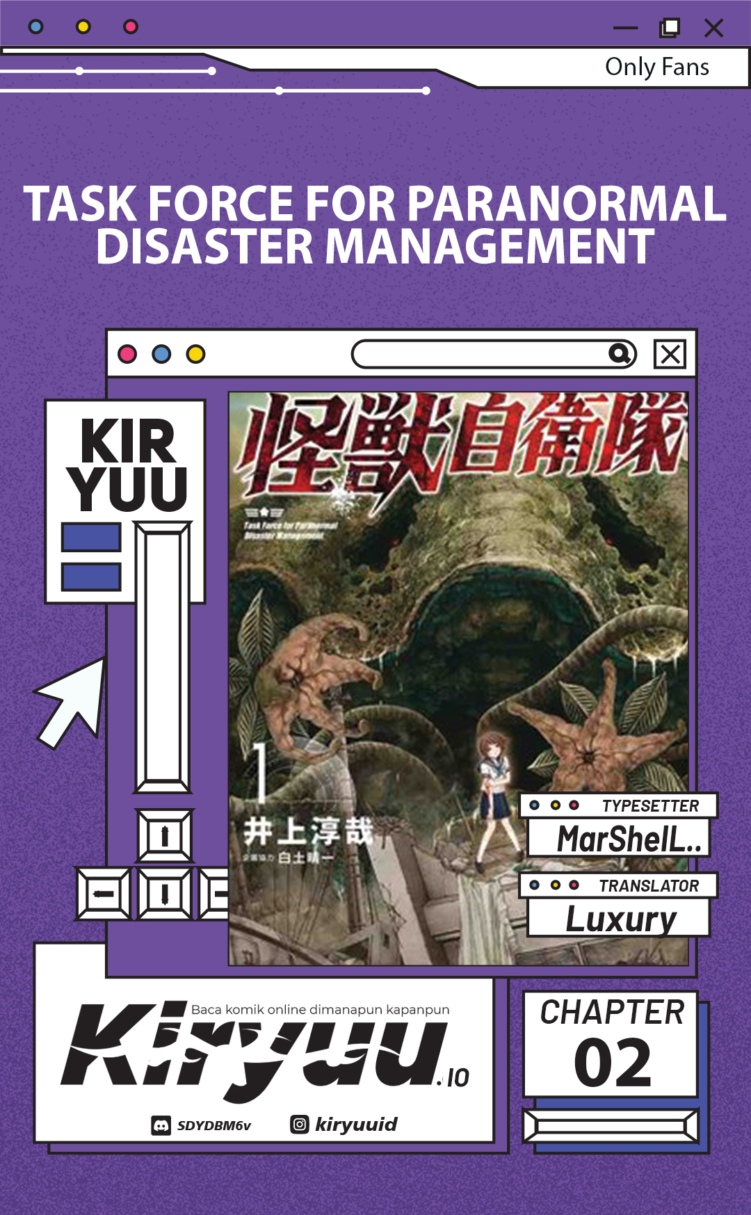Komik Task Force for Paranormal Disaster Management Chapter 2 gambar 1