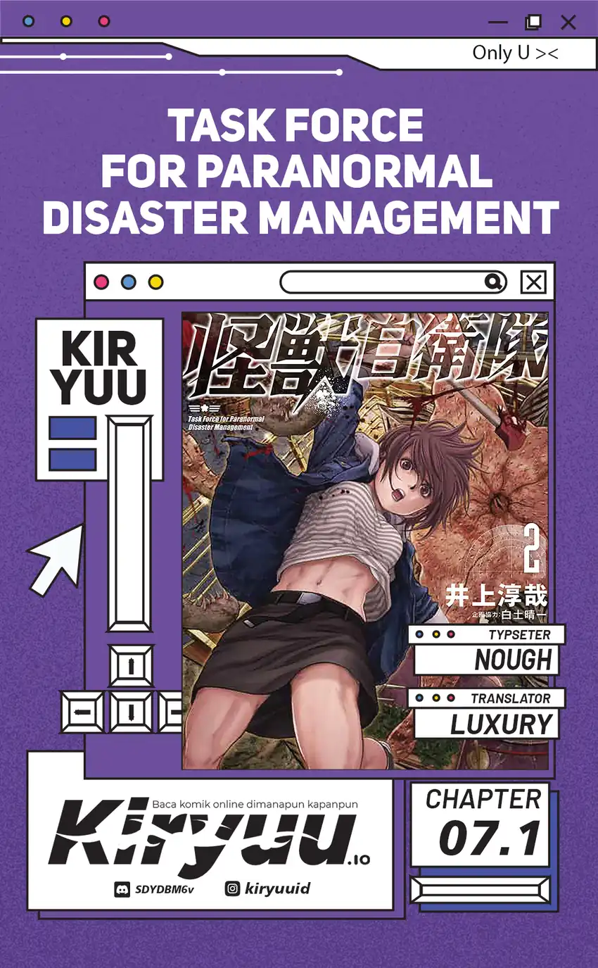 Komik Task Force for Paranormal Disaster Management Chapter 7.1 gambar 1