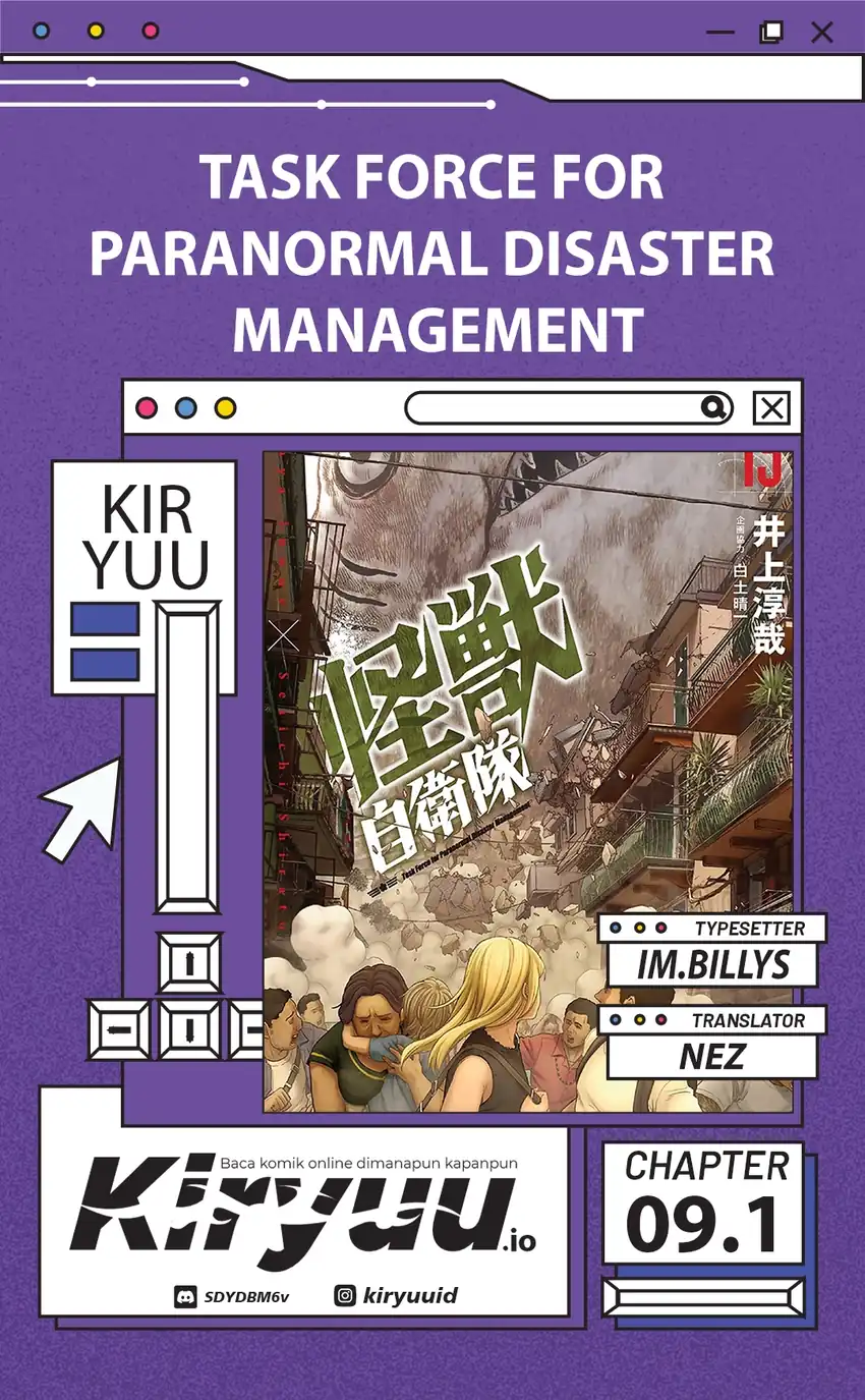 Komik Task Force for Paranormal Disaster Management Chapter 9.1 gambar 1