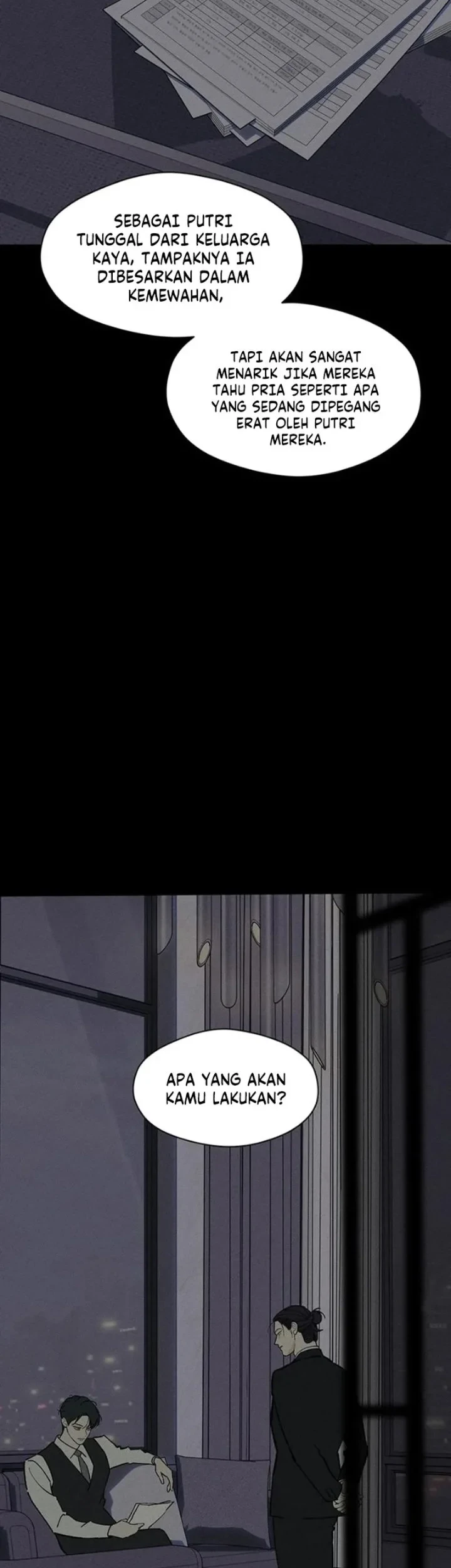 Manhwa Tears on a Withered Flower Chapter 107 gambar 2