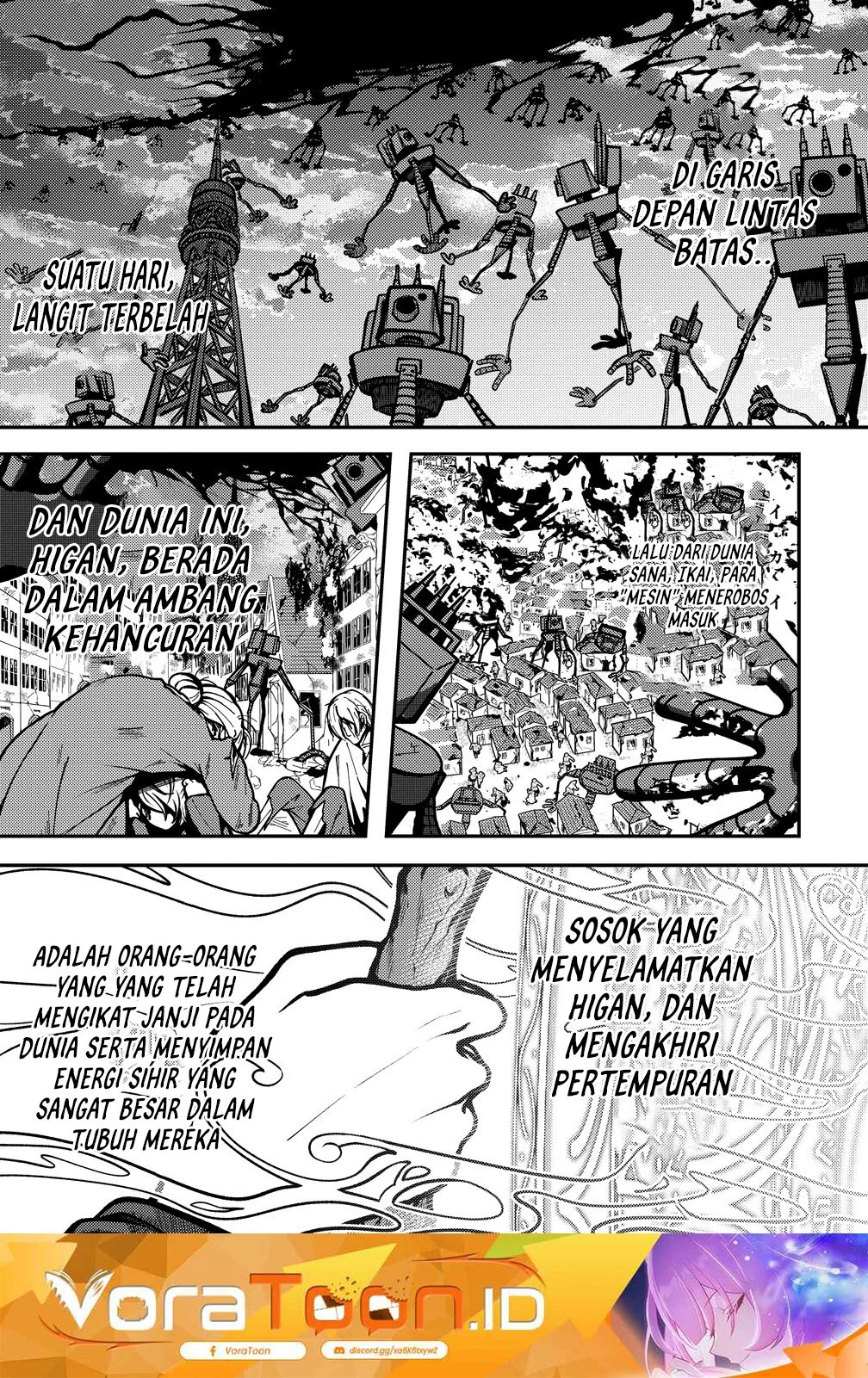 Manga Tegami no Majo no Okuri Tabi Chapter 1 gambar 2