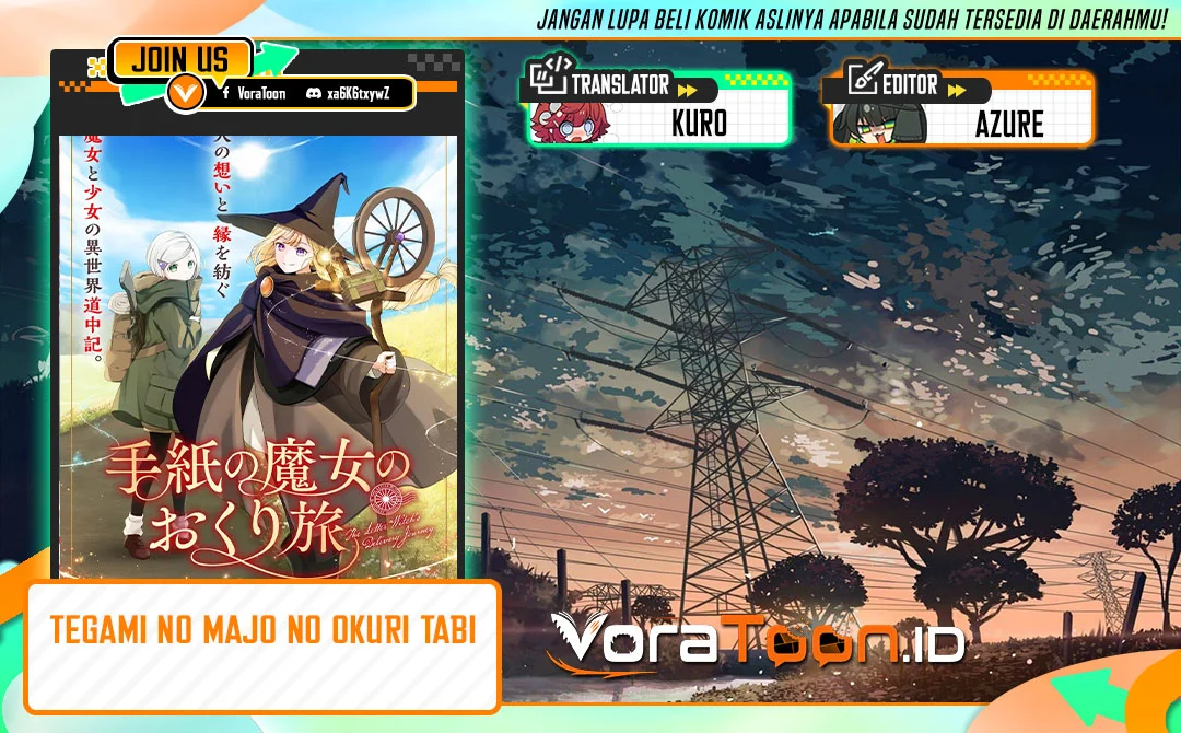 Komik Tegami no Majo no Okuri Tabi Chapter 2 gambar 1