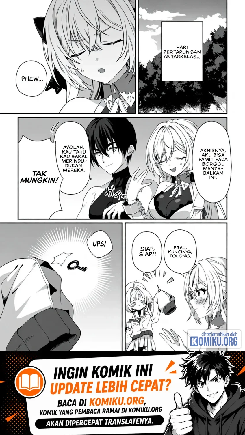 Komik Teisou Gyakuten Sekai De Yuiitsu No Otoko Kishi No Ore, Onna Kishi Gakuen Ni Nyuugaku Shitara Nazeka Eiyou Atsukai Sareta ~Zetsurin Skill De Harem Musou~ Chapter 13 gambar 1