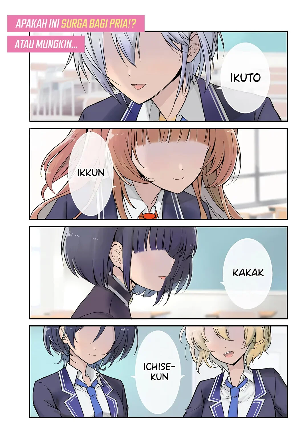 Komik Teisou Gyakuten Sekai Nara Moteru to Omotte Itara Chapter 1 gambar 1