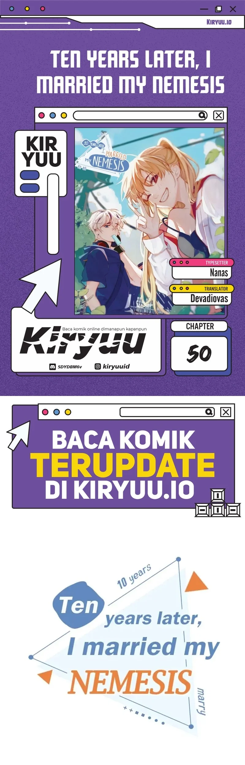 Komik Ten Years Later, I Married My Nemesis Chapter 50 gambar 1