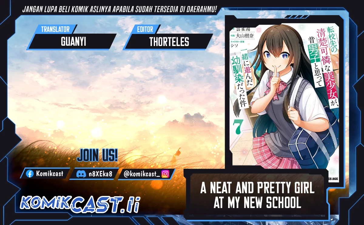 Komik Tenkou-saki no Seiso Karen na Bishoujo ga, Mukashi Danshi to Omotte Issho ni Asonda Osananajimi datta Ken Chapter 29 gambar 1