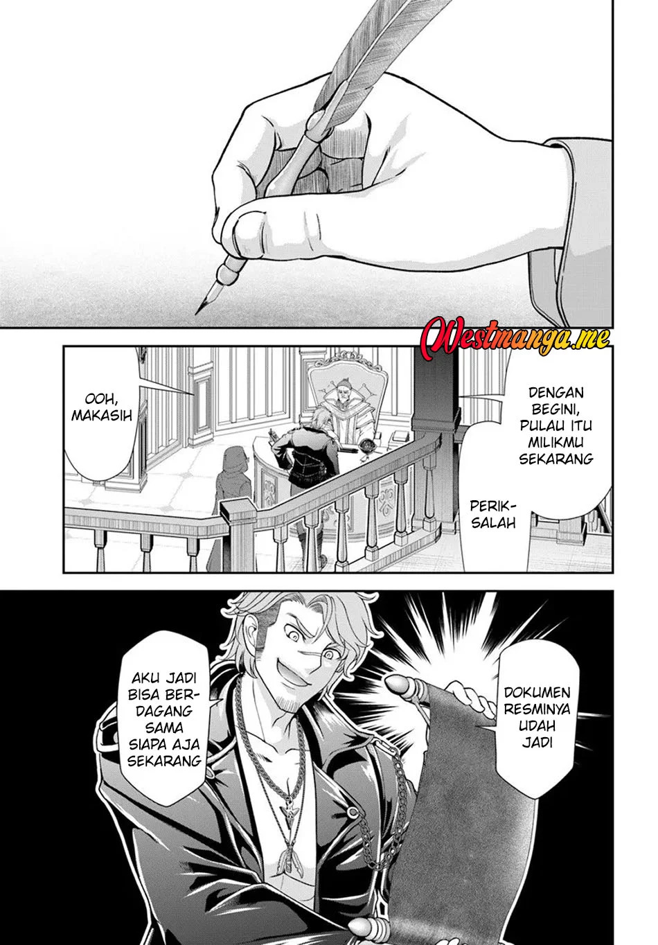 Manga Tenohira Kaitaku Mura de Isekai Kenkokuki: Fueteku Yome-tachi to Nonbiri Mujintou Life (fix) Chapter 63 gambar 2