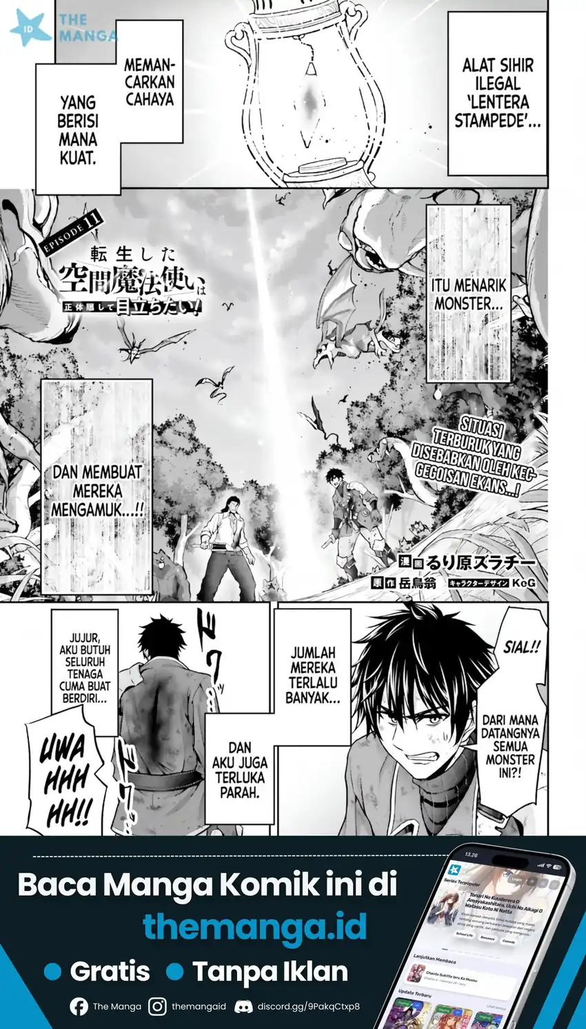 Manga Tensei Shita Kuukan Mahoutsukai wa Shoutai Kakushite Medachitai! Chapter 11 gambar 2