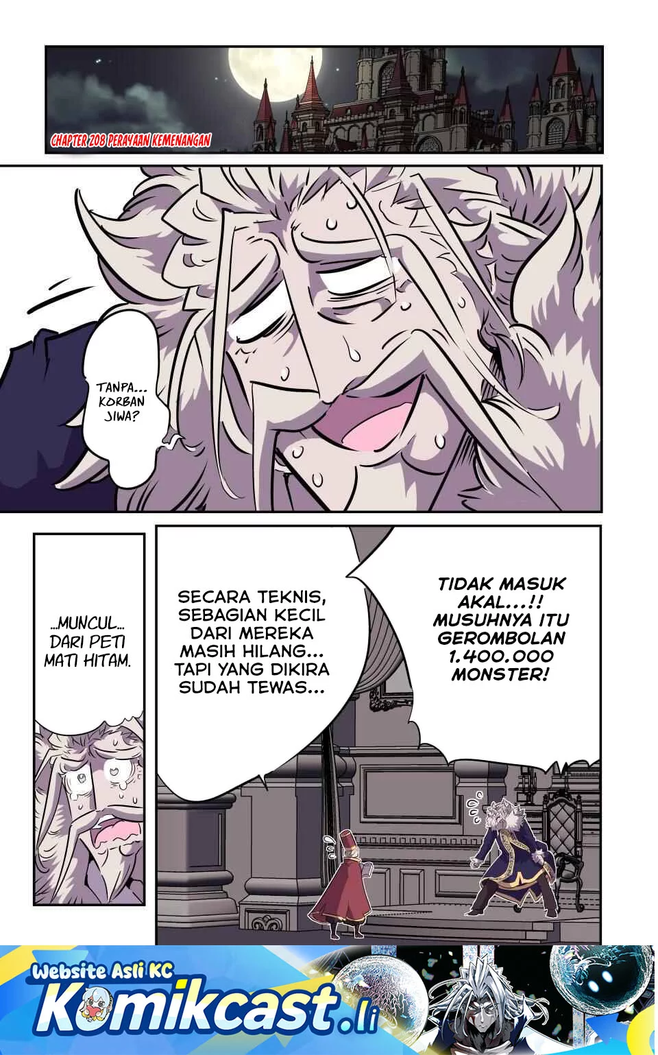 Komik Tensei Shitara dai Nana Ouji dattanode, Kimamani Majutsu o Kiwamemasu Chapter 208 gambar 1