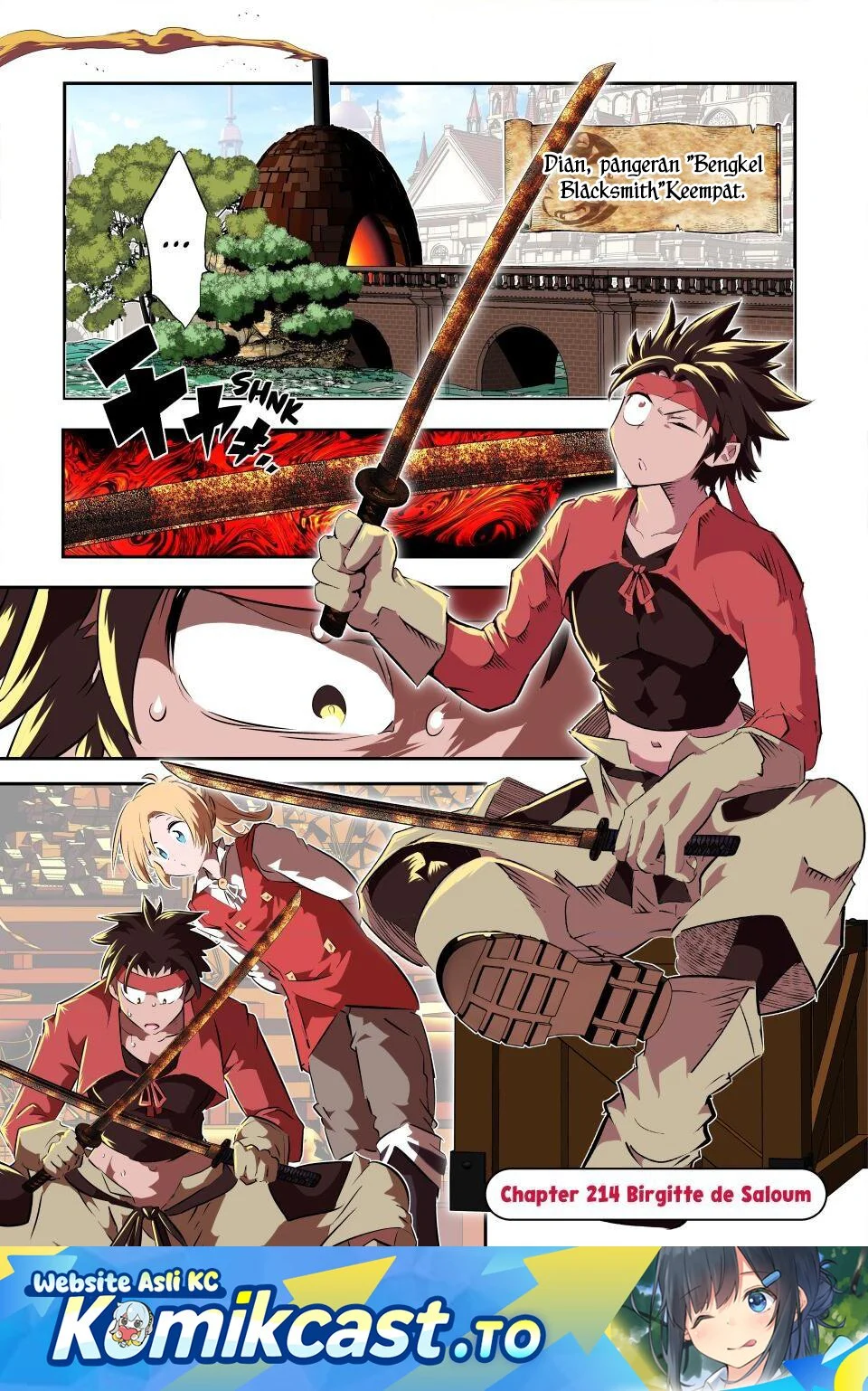 Manga Tensei Shitara dai Nana Ouji dattanode, Kimamani Majutsu o Kiwamemasu Chapter 214 gambar 2