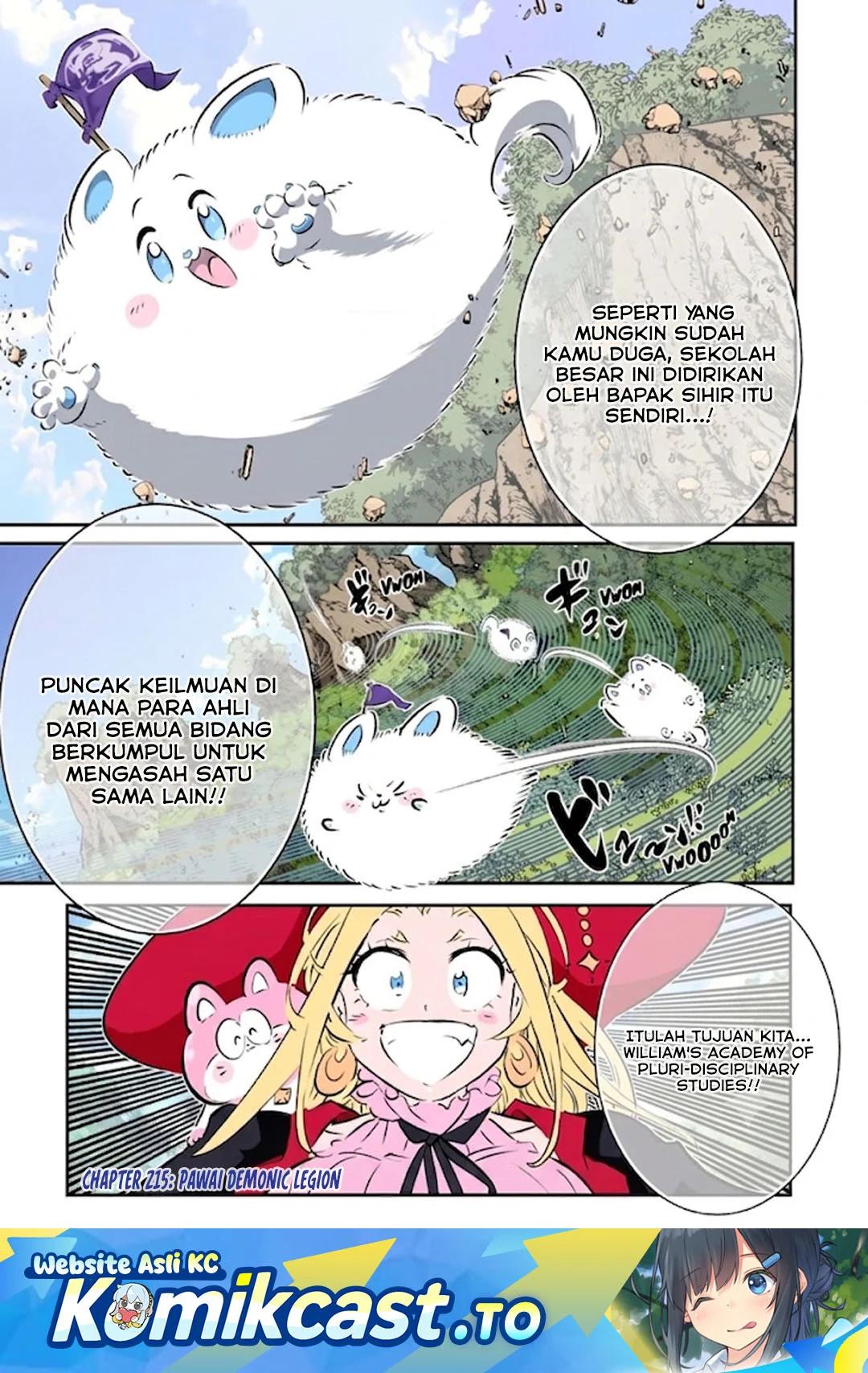 Manga Tensei Shitara dai Nana Ouji dattanode, Kimamani Majutsu o Kiwamemasu Chapter 215 gambar 2