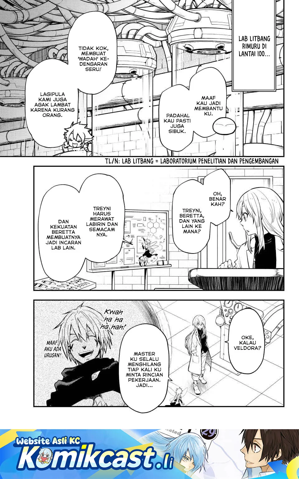 Komik Tensei Shitara Slime Datta Ken Chapter 134 gambar 1