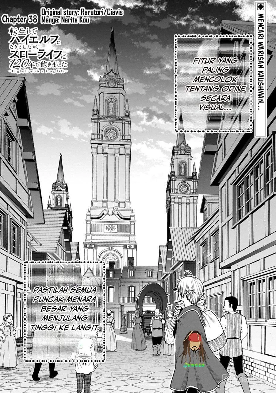 Komik Tensei Shite High Elf ni Narimashitaga, Slow Life wa 120-nen de Akimashita Chapter 38 gambar 1