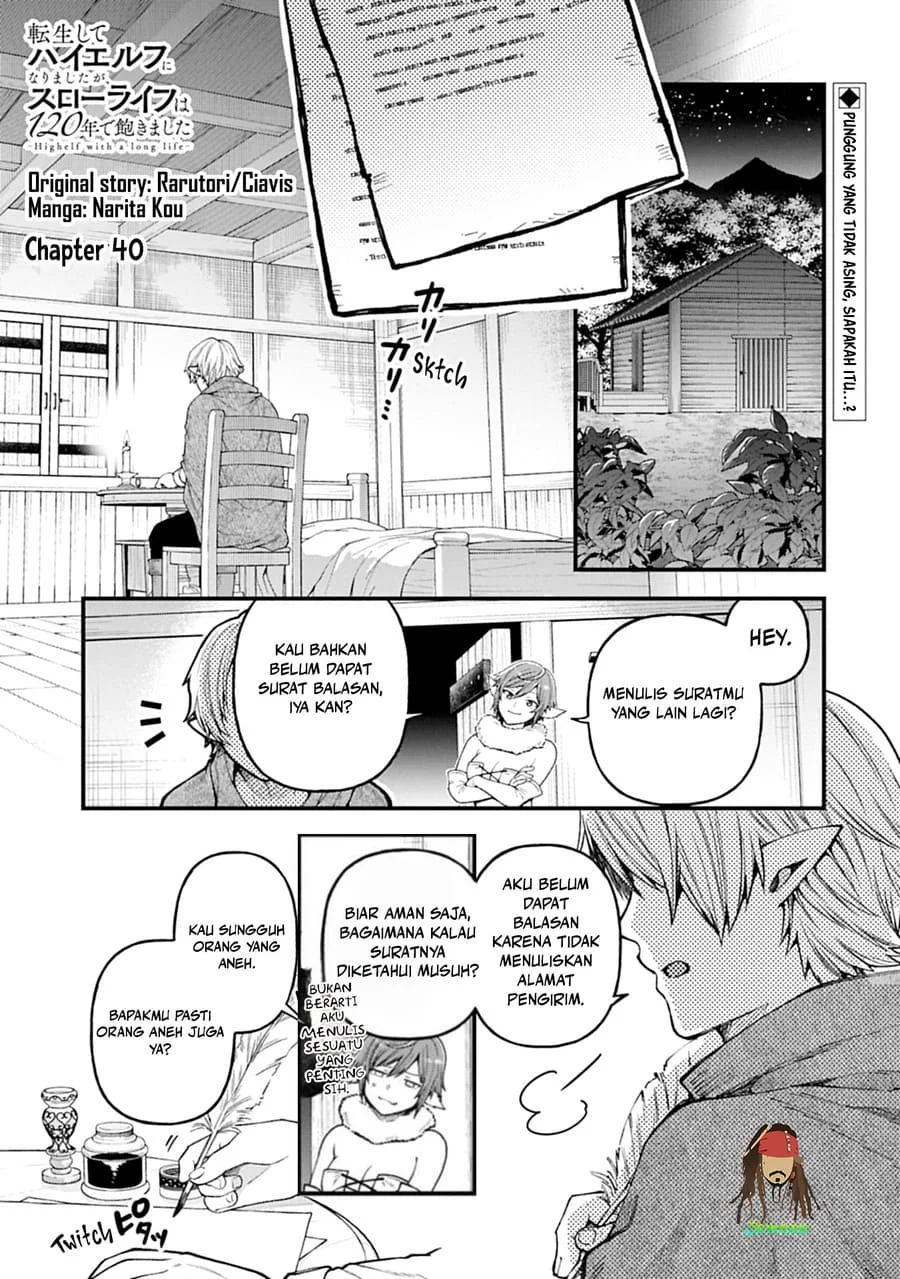 Manga Tensei Shite High Elf ni Narimashitaga, Slow Life wa 120-nen de Akimashita Chapter 40 gambar 2