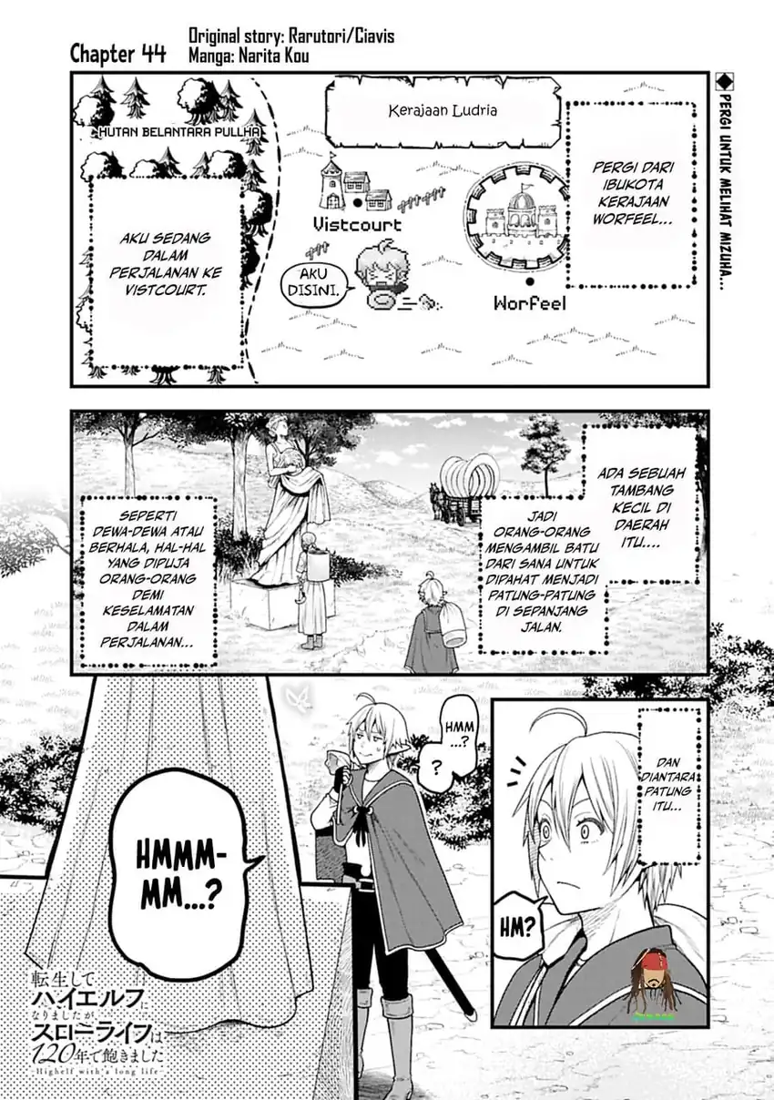 Manga Tensei Shite High Elf ni Narimashitaga, Slow Life wa 120-nen de Akimashita Chapter 44 gambar 2