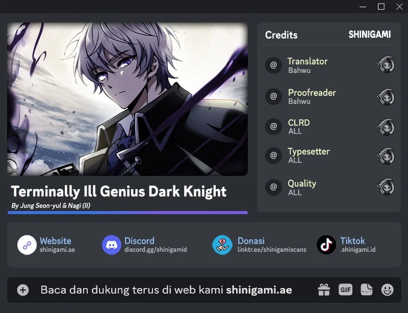 Komik Terminally-Ill Genius Dark Knight Chapter 124 gambar 1