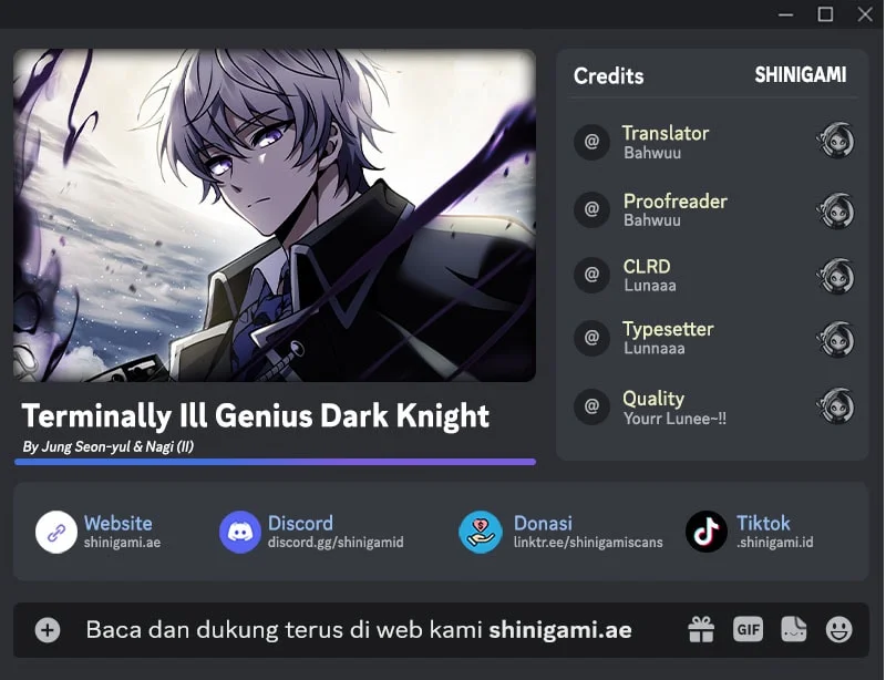 Komik Terminally-Ill Genius Dark Knight Chapter 128 gambar 1