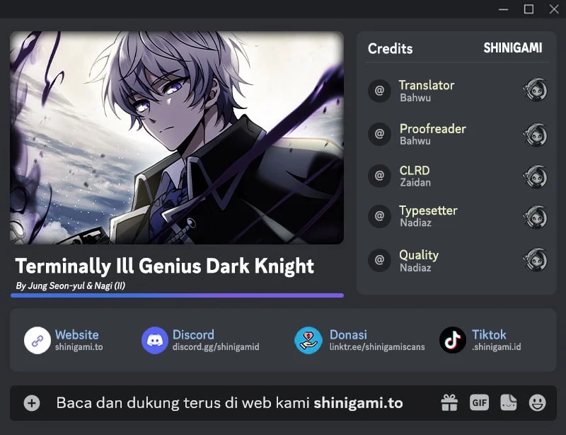 Komik Terminally-Ill Genius Dark Knight Chapter 134 gambar 1