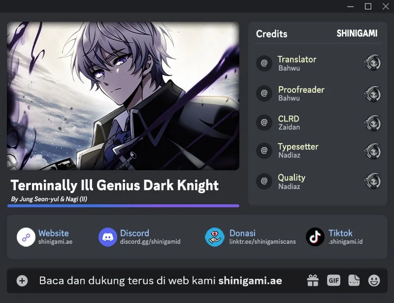 Komik Terminally-Ill Genius Dark Knight Chapter 156 gambar 1