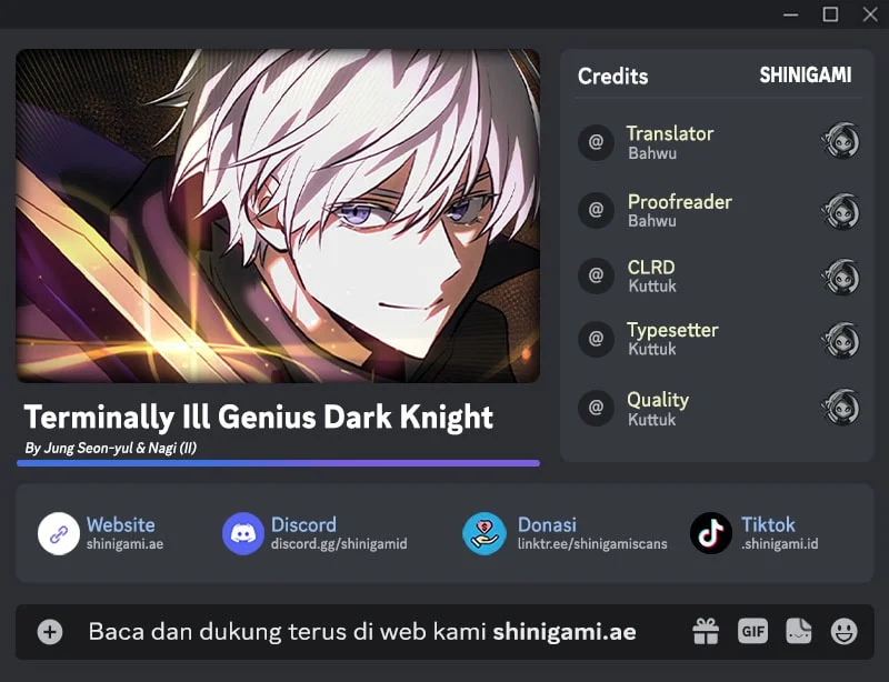 Komik Terminally-Ill Genius Dark Knight Chapter 157 gambar 1