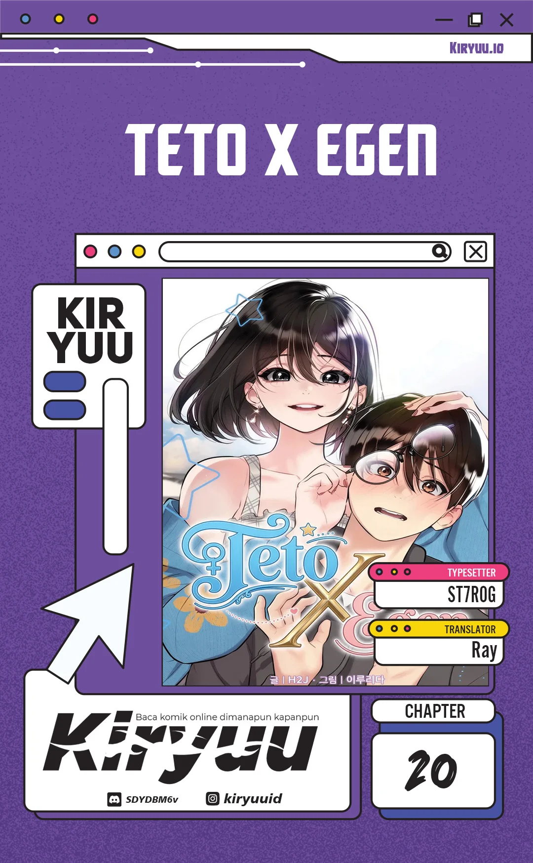 Komik Teto X Egen Chapter 20 gambar 1