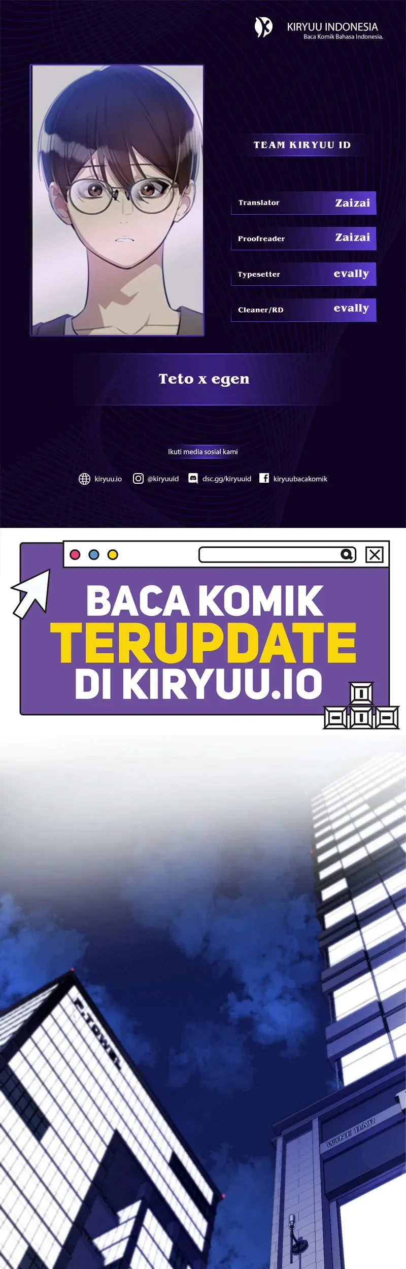 Komik Teto X Egen Chapter 8 gambar 1