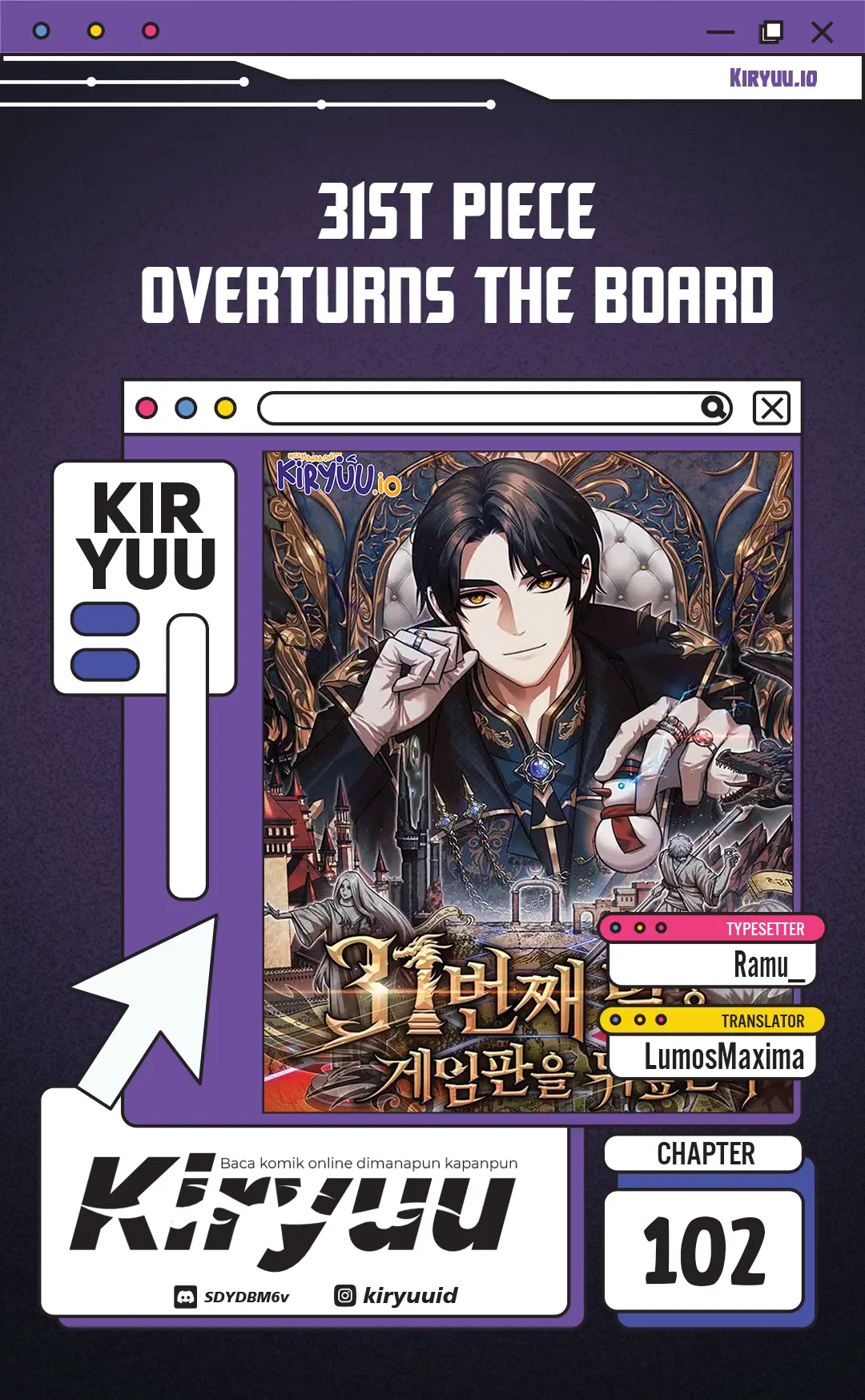 Komik The 31st Piece Turns the Tables Chapter 102 gambar 1