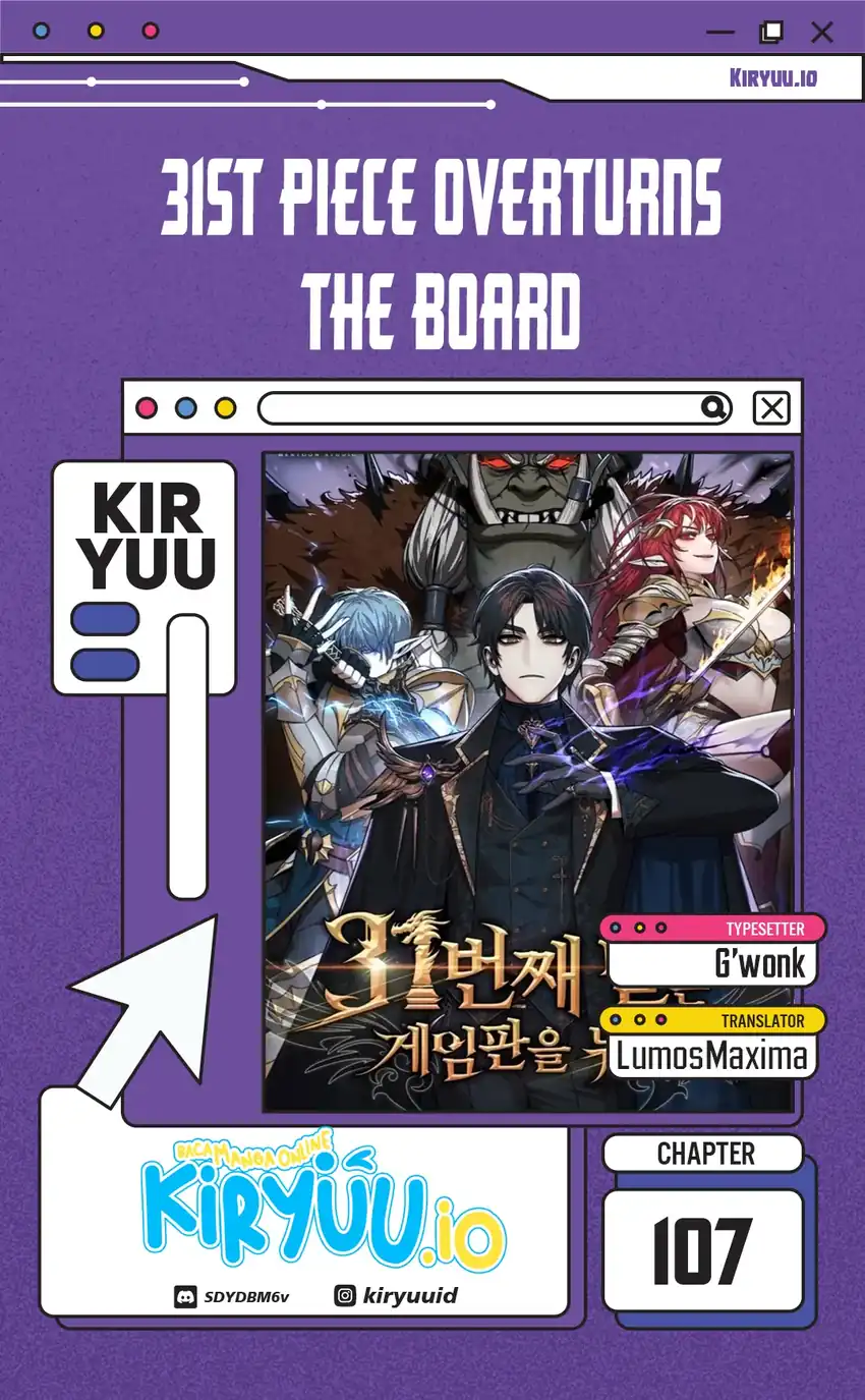 Komik The 31st Piece Turns the Tables Chapter 107 gambar 1