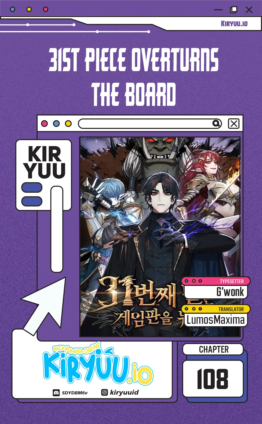 Komik The 31st Piece Turns the Tables Chapter 108 gambar 1