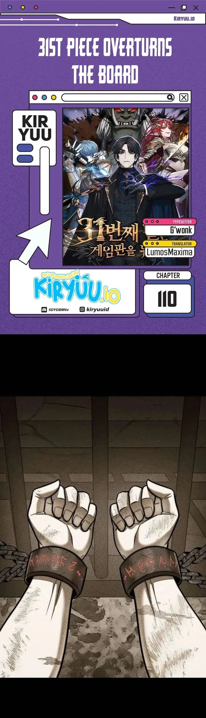 Komik The 31st Piece Turns the Tables Chapter 110 gambar 1