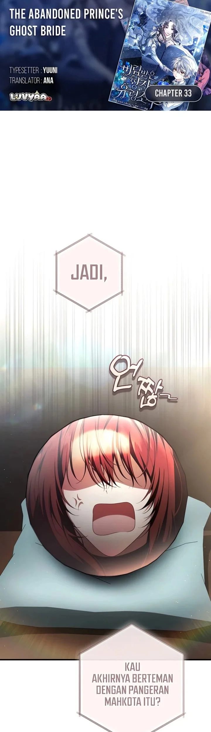 Komik The Abandoned Prince's Ghost Bride Chapter 33 gambar 1