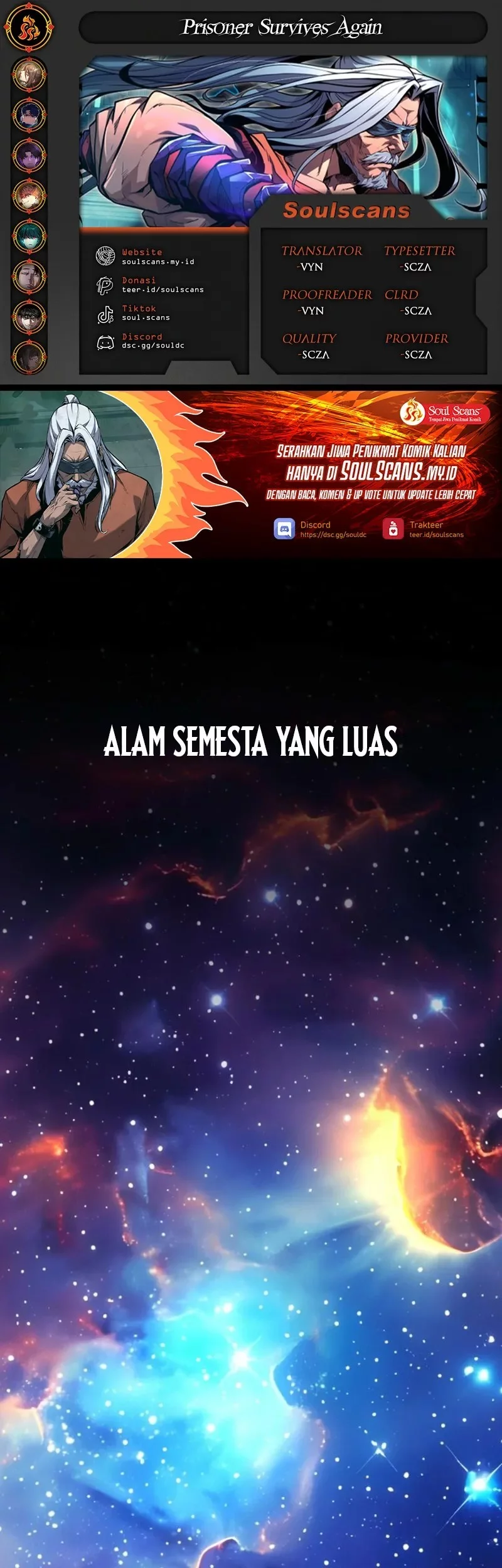 Komik The Aged Strongest Prisoner Survives Again Today Chapter 1 gambar 1
