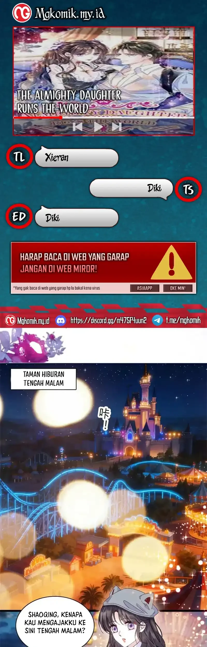 Komik The Almighty Daughter Runs The World Chapter 228 gambar 1