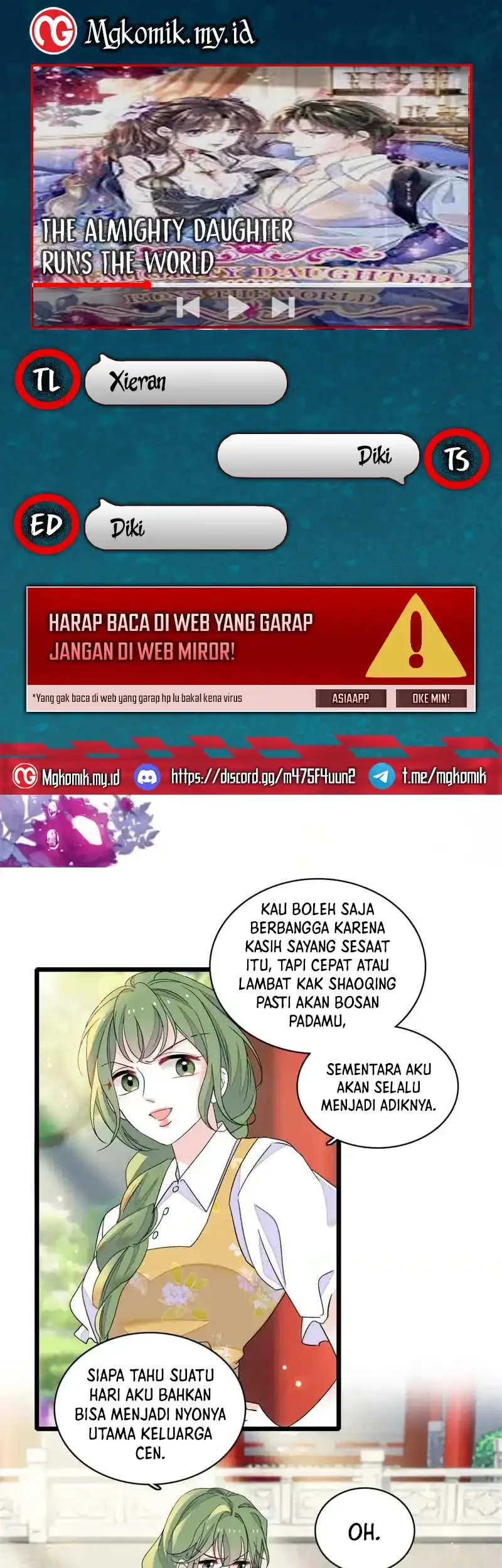 Komik The Almighty Daughter Runs The World Chapter 229 gambar 1