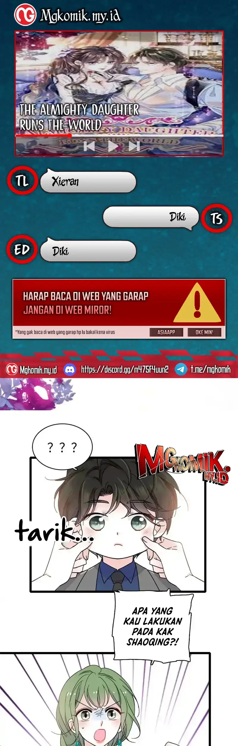 Komik The Almighty Daughter Runs The World Chapter 230 gambar 1