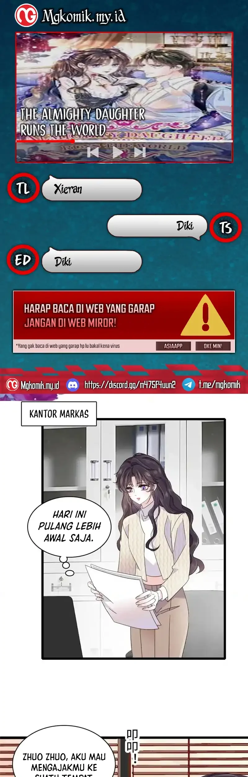 Komik The Almighty Daughter Runs The World Chapter 231 gambar 1