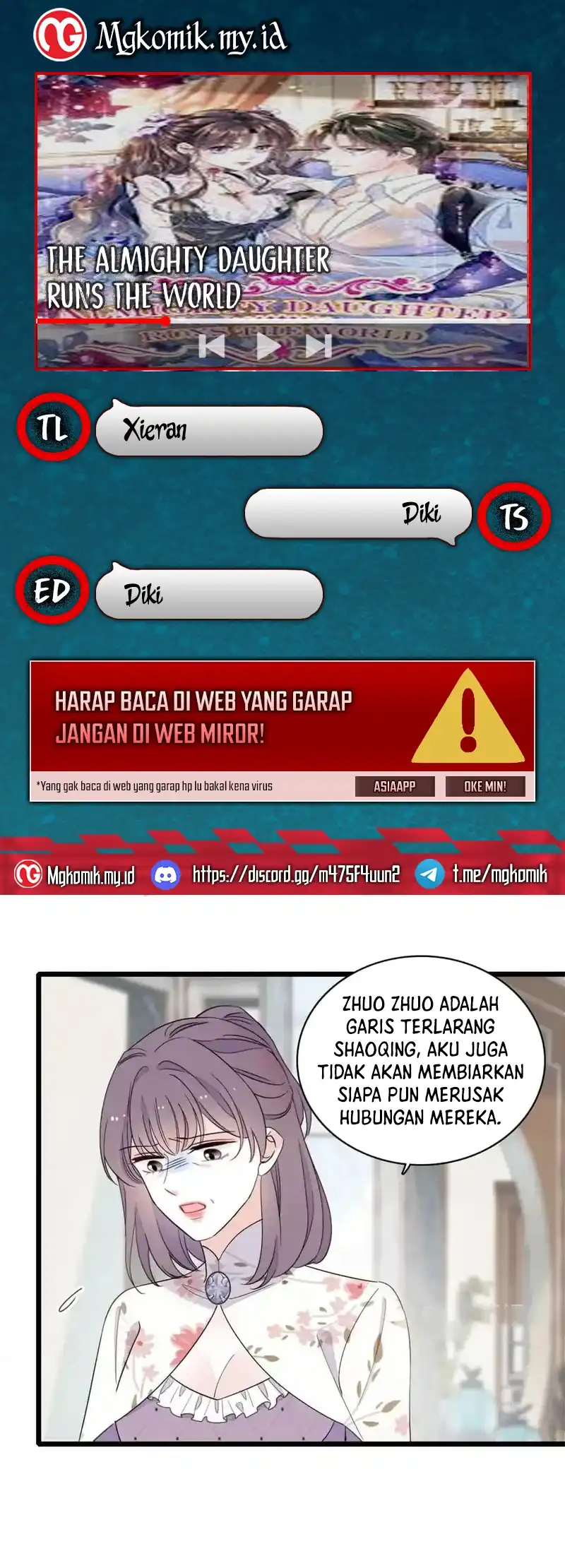 Komik The Almighty Daughter Runs The World Chapter 232 gambar 1