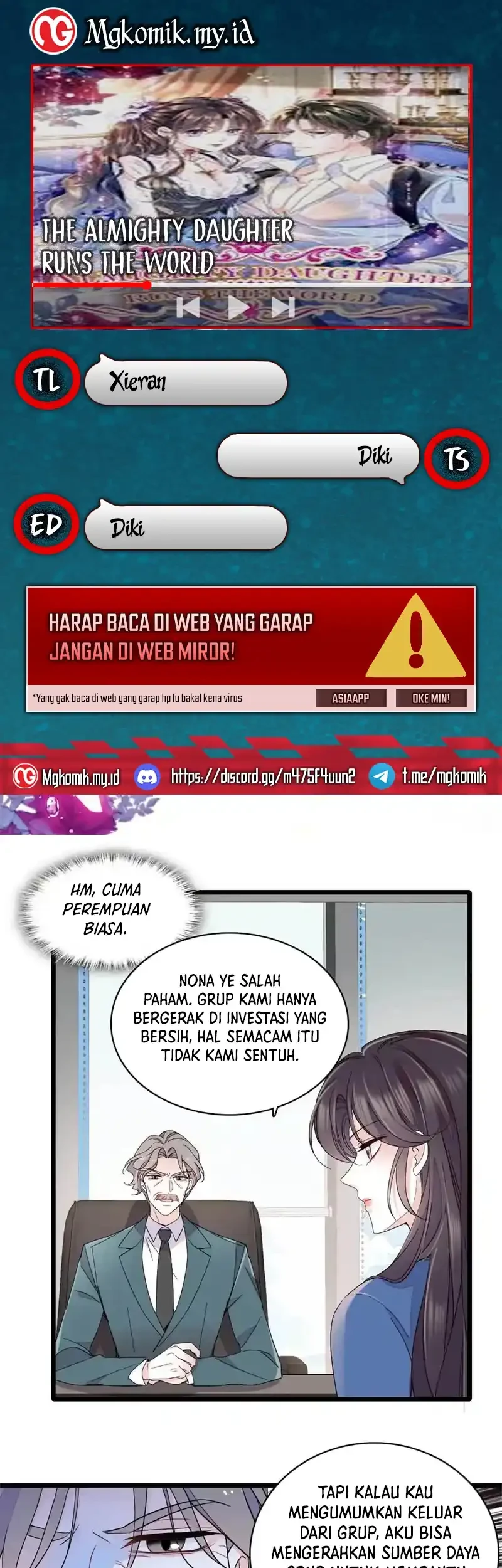 Komik The Almighty Daughter Runs The World Chapter 233 gambar 1