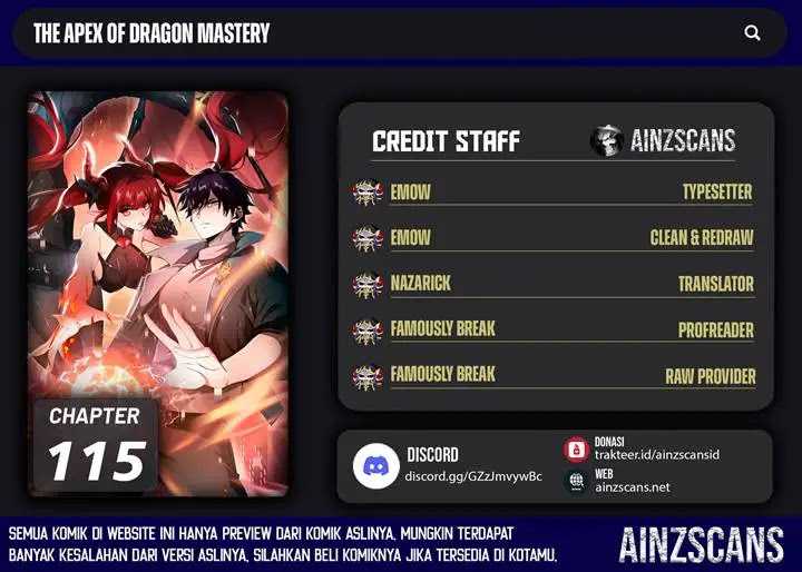 Komik The Apex of Dragon Mastery Chapter 115 gambar 1