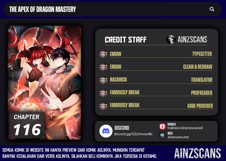 Komik The Apex of Dragon Mastery Chapter 116 gambar 1
