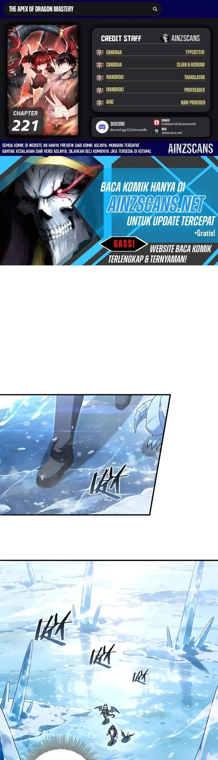 Komik The Apex of Dragon Mastery Chapter 221 gambar 1