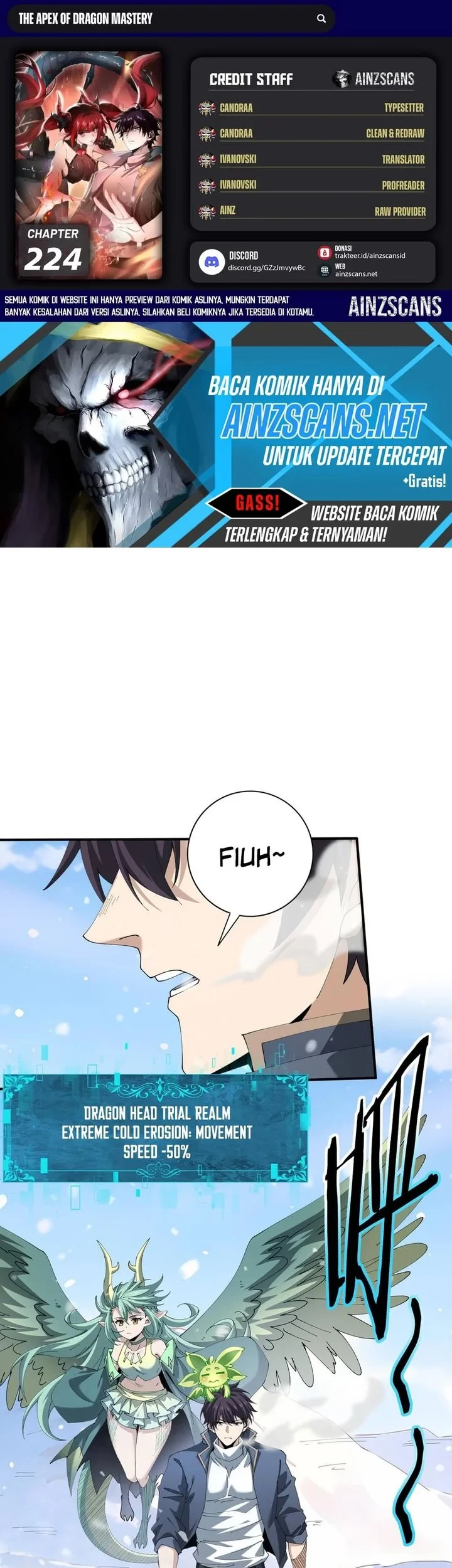 Komik The Apex of Dragon Mastery Chapter 224 gambar 1