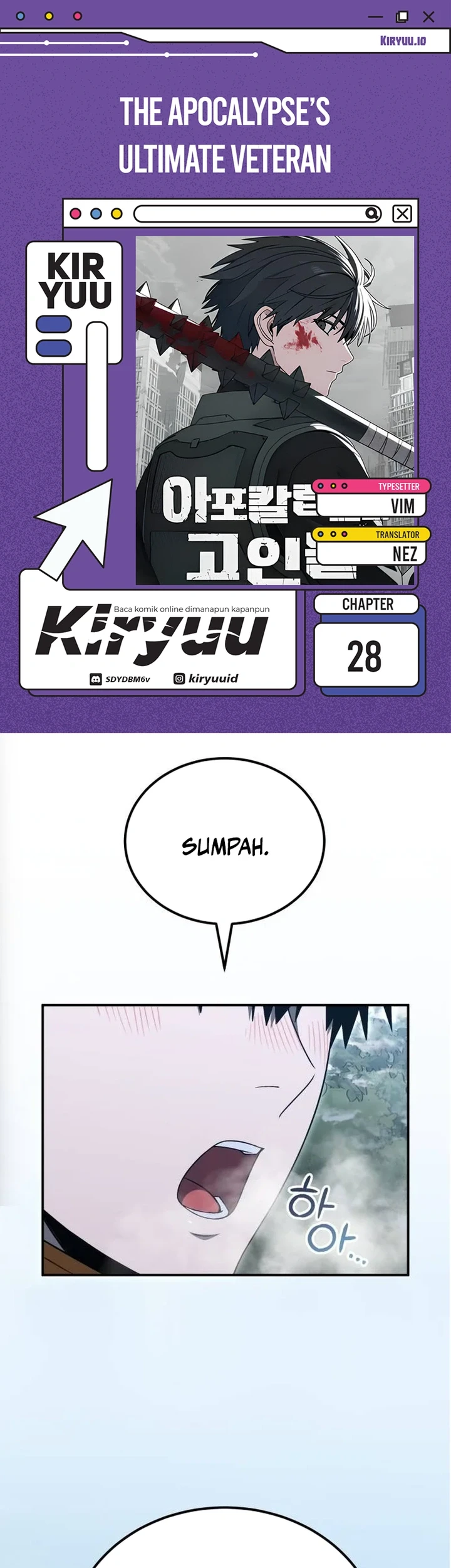 Komik The Apocalypse's Ultimate Veteran Chapter 28 gambar 1