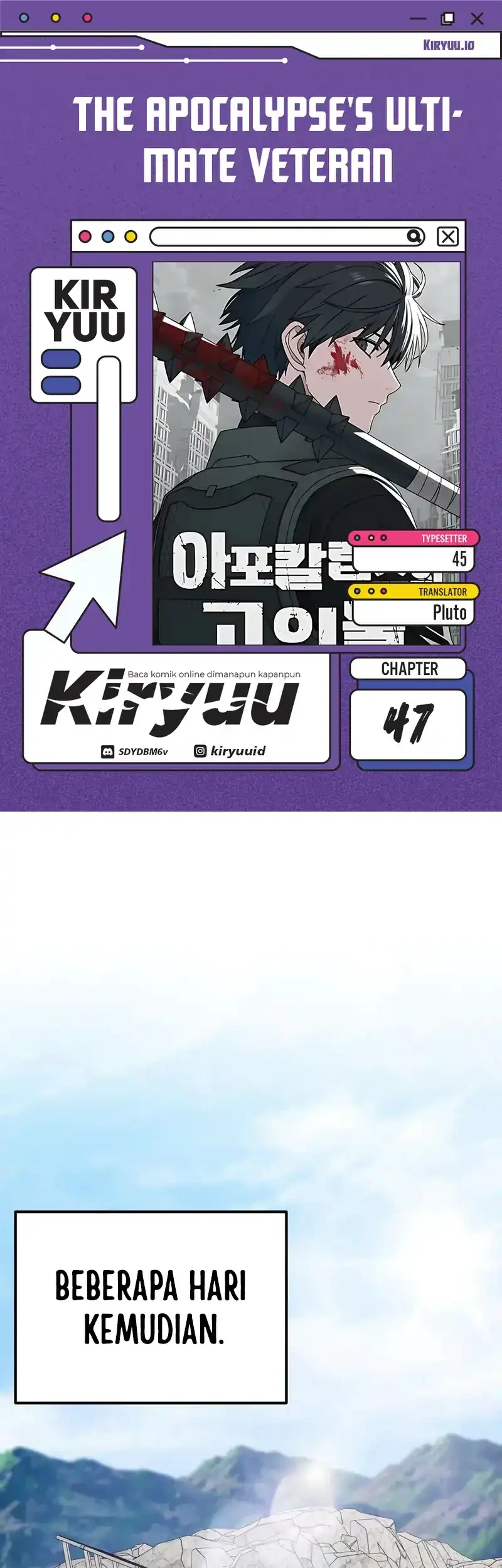 Komik The Apocalypse's Ultimate Veteran Chapter 47 gambar 1
