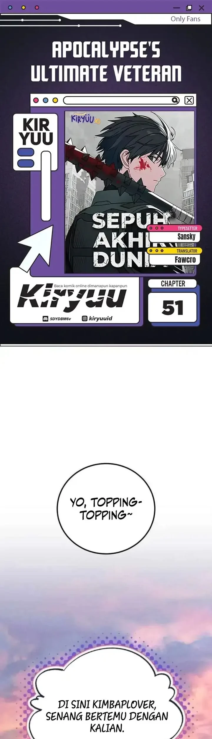 Komik The Apocalypse's Ultimate Veteran Chapter 51 gambar 1