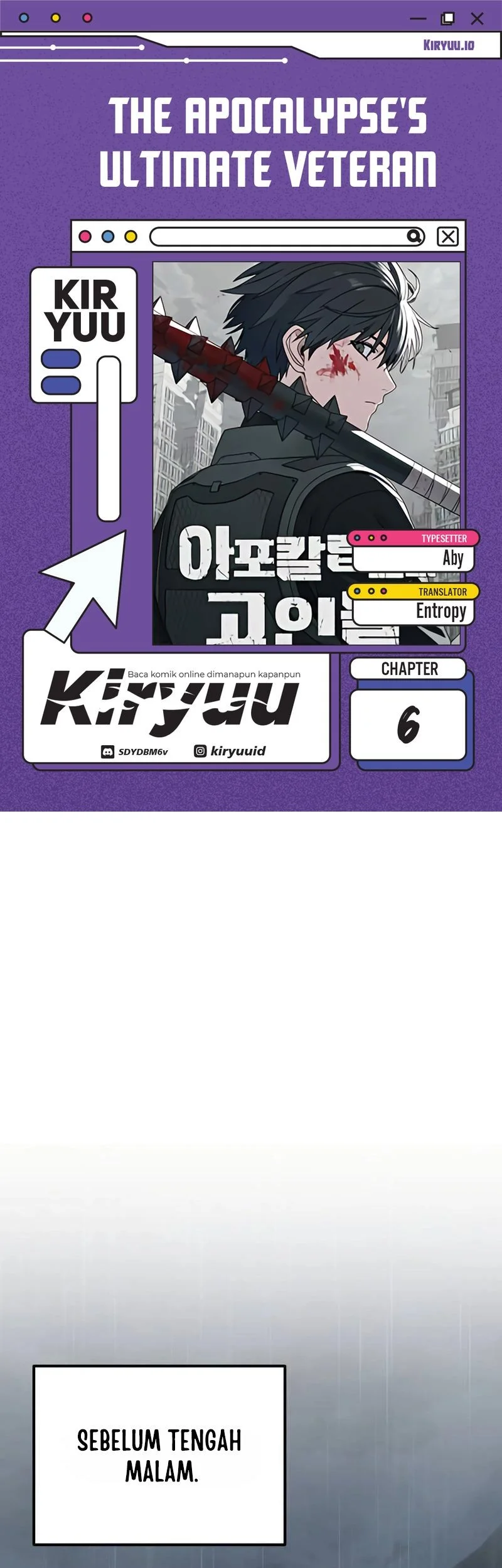 Komik The Apocalypse's Ultimate Veteran Chapter 6 gambar 1