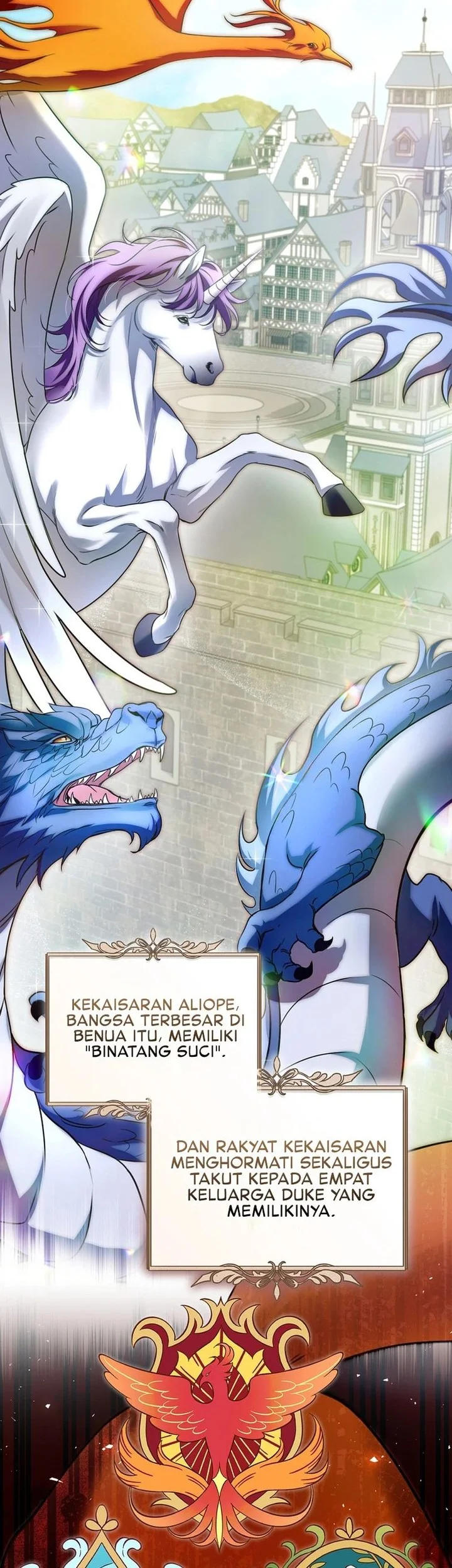 Manhwa The Baby Dragon Save the Duke Family Chapter 1 gambar 2