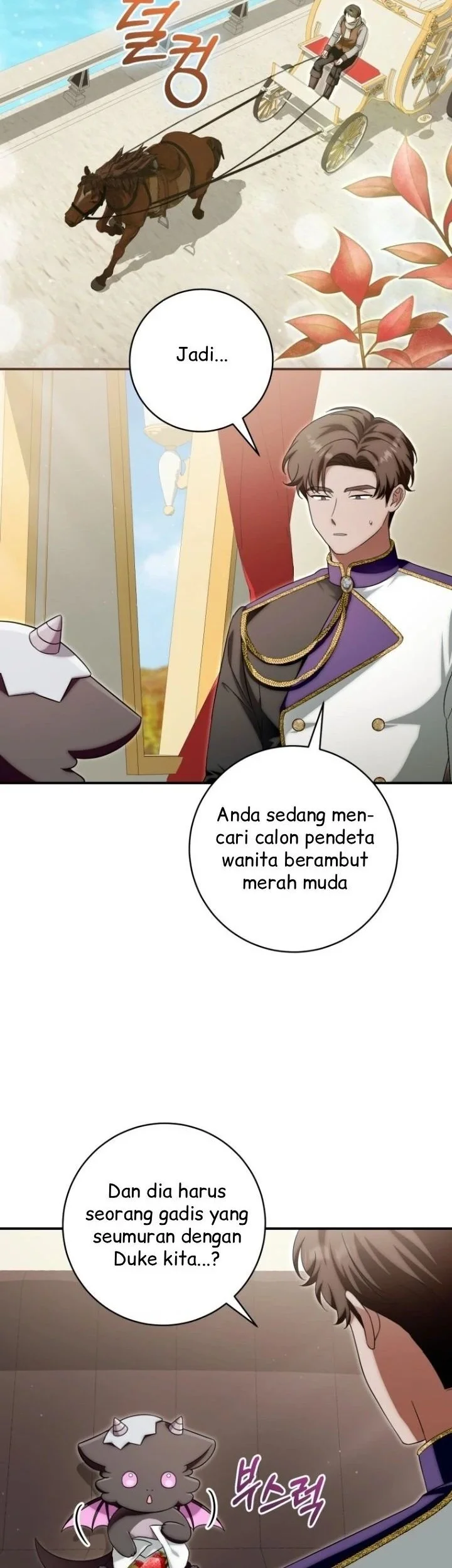 Manhwa The Baby Dragon Save the Duke Family Chapter 11 gambar 2