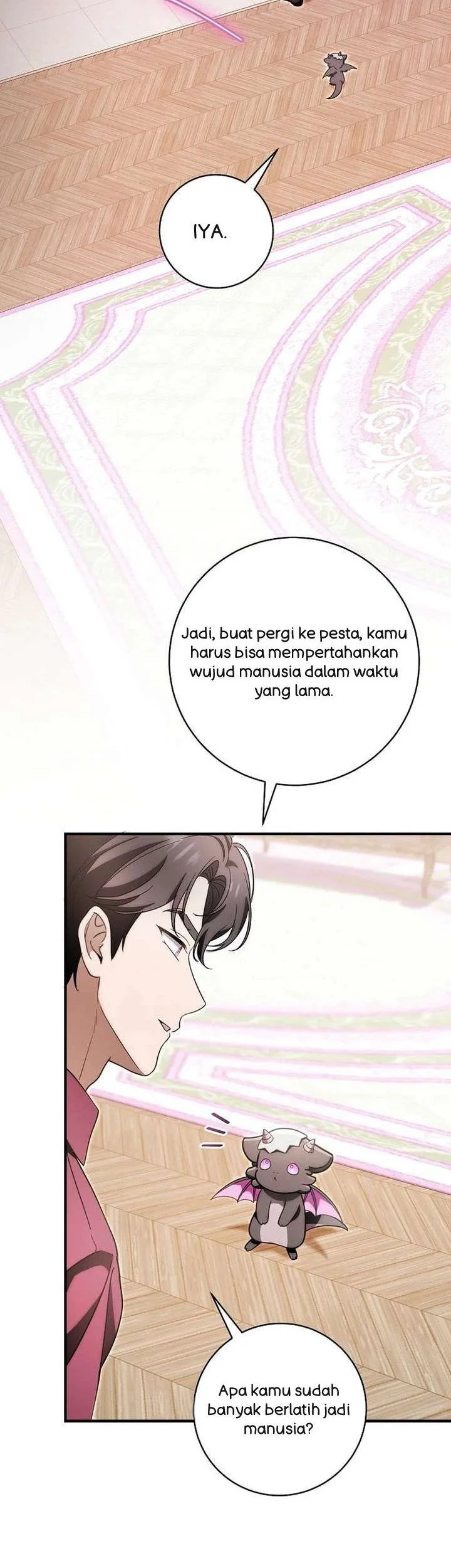 Manhwa The Baby Dragon Save the Duke Family Chapter 35 gambar 2
