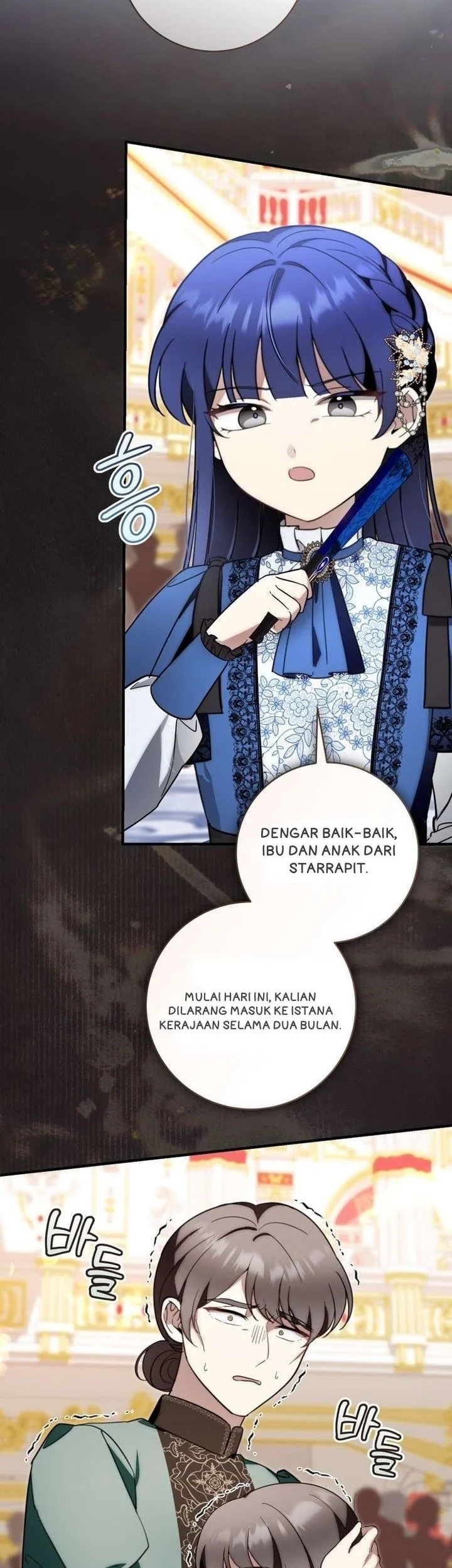 Manhwa The Baby Dragon Save the Duke Family Chapter 38 gambar 2